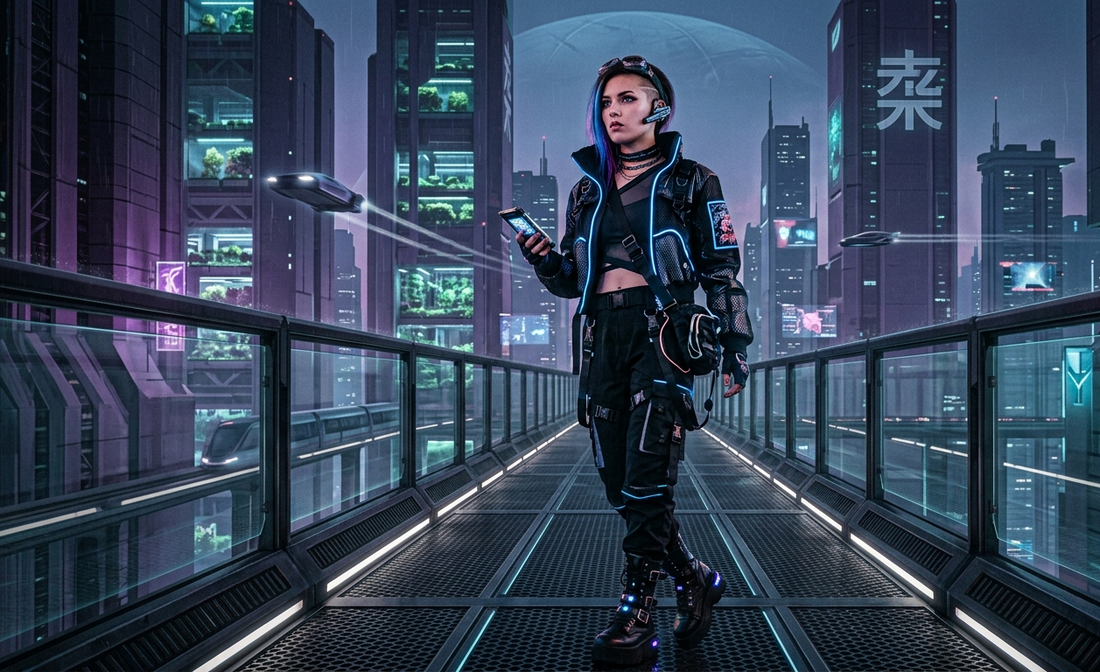 Czym jest cyberpunk i dlaczego wizja mrocznej przyszłości od ponad 40 lat inspiruje kulture,technologie i modę ?