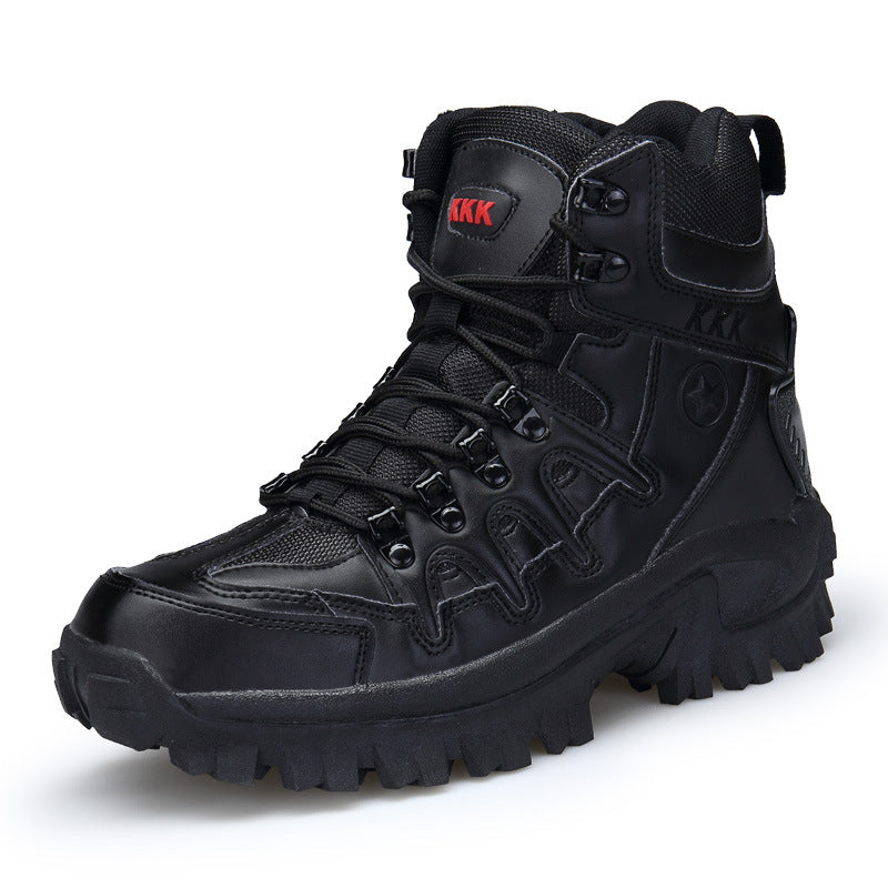 Techwear Military Sneakers Urban Combat Outfit | Hard Star Urban Boots Black