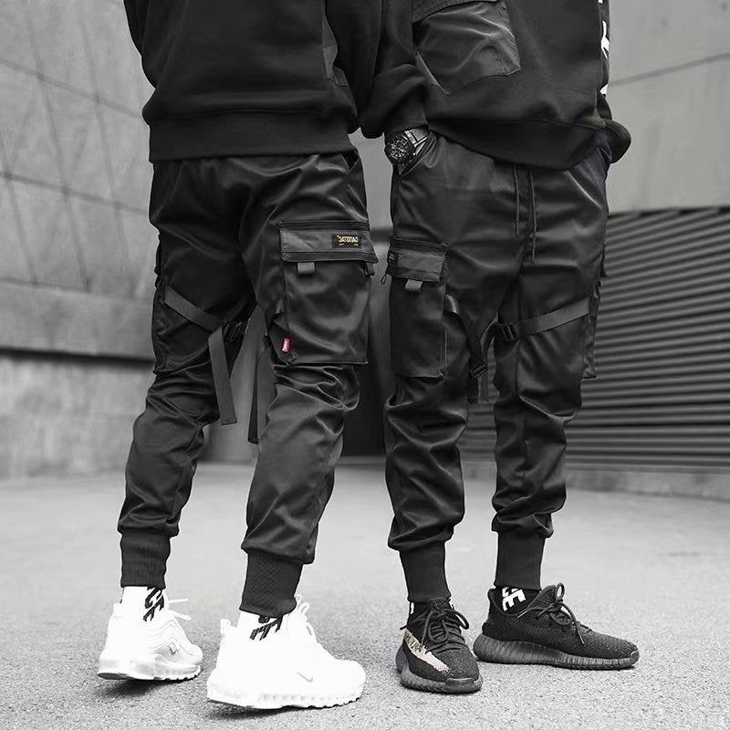 Techwearowe Spodnie Urban Tactical Black 0077