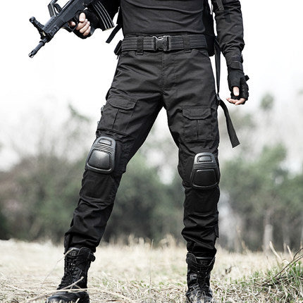 Militarne Survivalowe Spodnie Taktyczne Wildland Militia Black