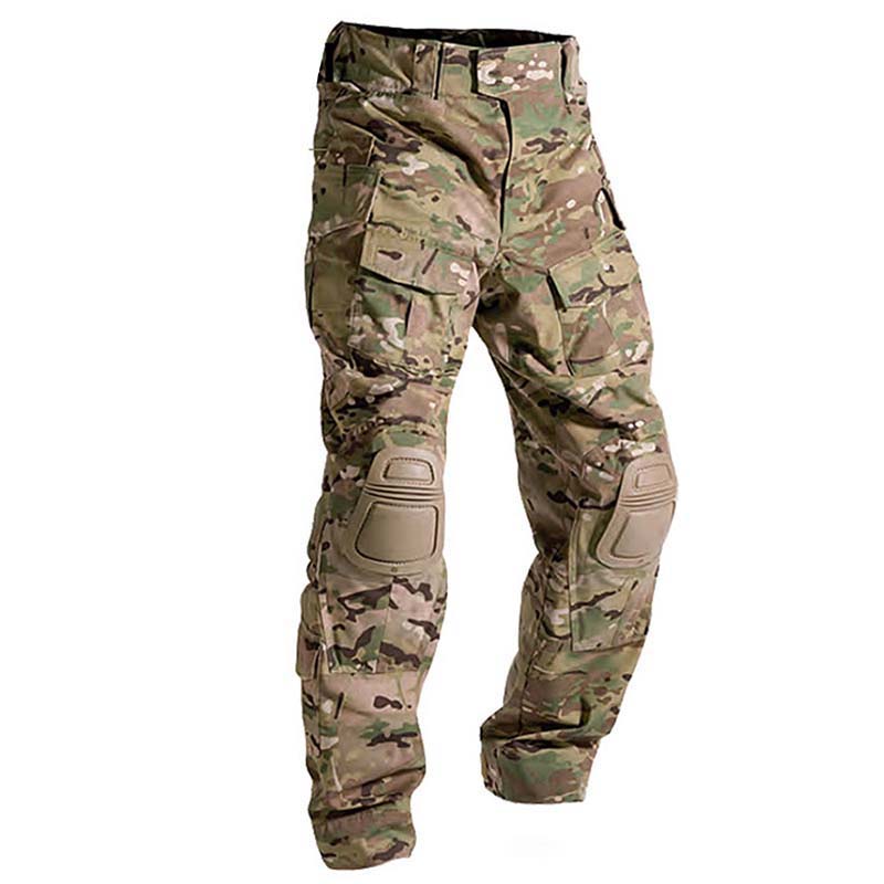 Militarne Survivalowe Spodnie Taktyczne Wildland Militia  Khaki