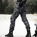 Militarne Survivalowe Spodnie Taktyczne Wildland Militia Dark Gray Camouflage