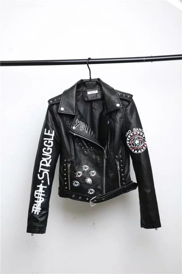 Kurtka Skórzana Road Punk