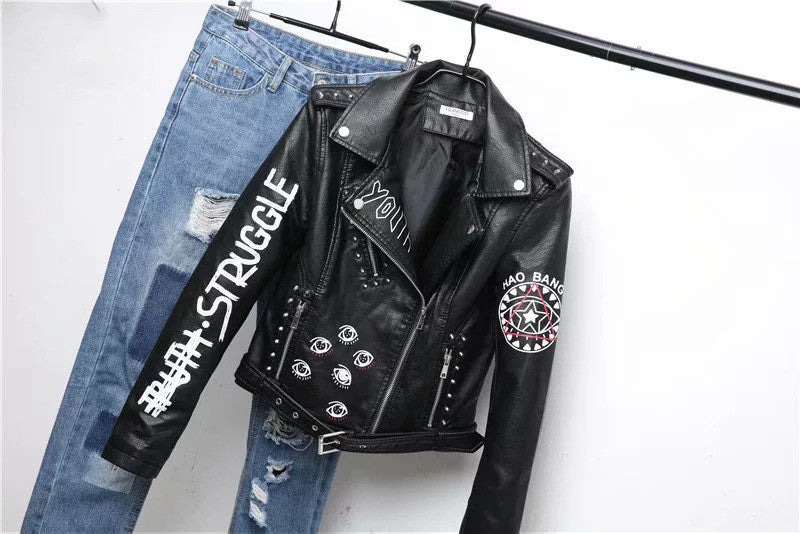Kurtka Skórzana Road Punk