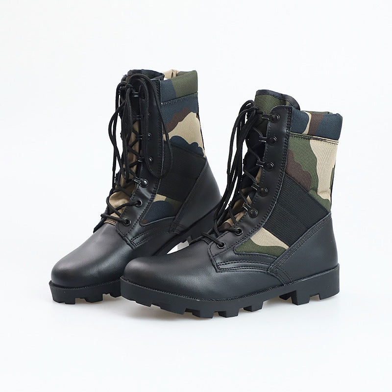 Taktyczne Survivalowe Buty Antypoślizgowe | Anti-Slip Military Outlander Boots Camouflage Yellow