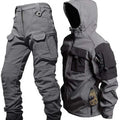 Techwearowa Japońska Kurtka z kapturem Tactical Uniform 009 Grey Set