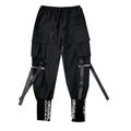 Techwearowe Spodnie Cargo High-End Urban Rebeliant Soldier Black