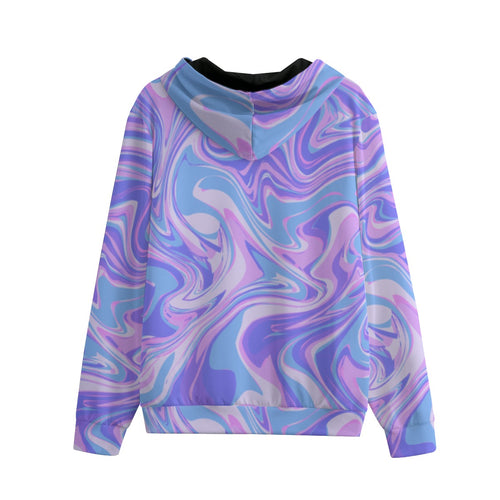 Hoodie | Cyber Y2K | Digital Wave Star