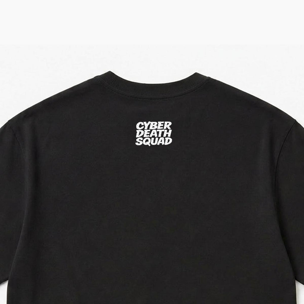 Men's Cyberpunk T-Shirt | Embroidered | CYBER DEATH SQUAD