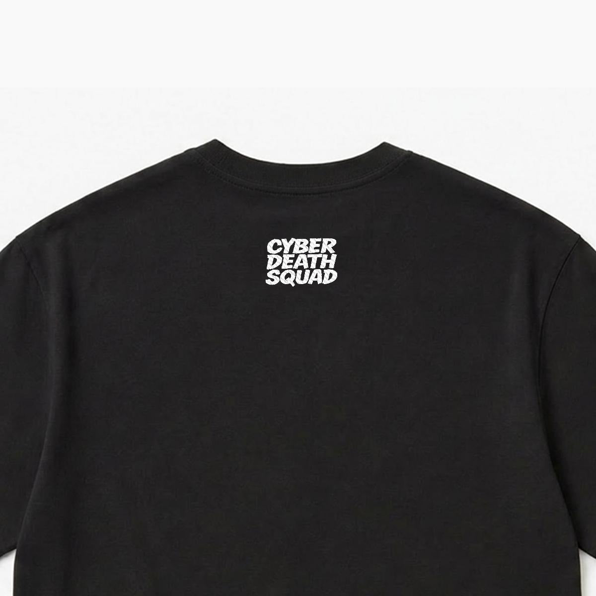 Men's Cyberpunk T-Shirt | Embroidered | CYBER DEATH SQUAD