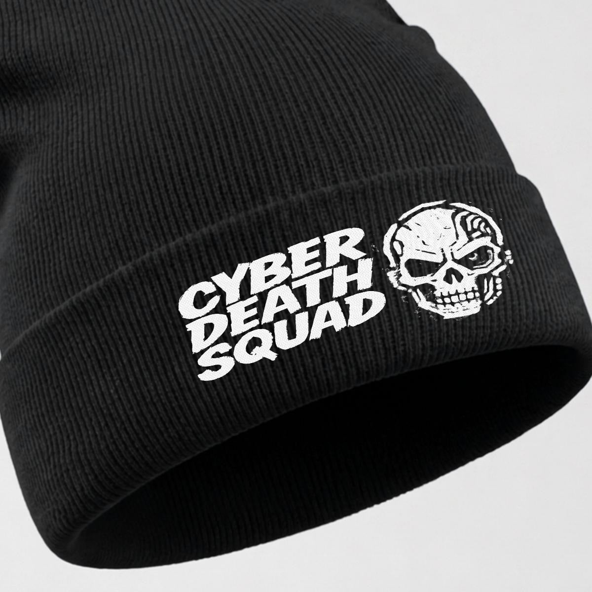 Cyberpunk Embroidered Cap | CYBER DEATH SQUAD 2088
