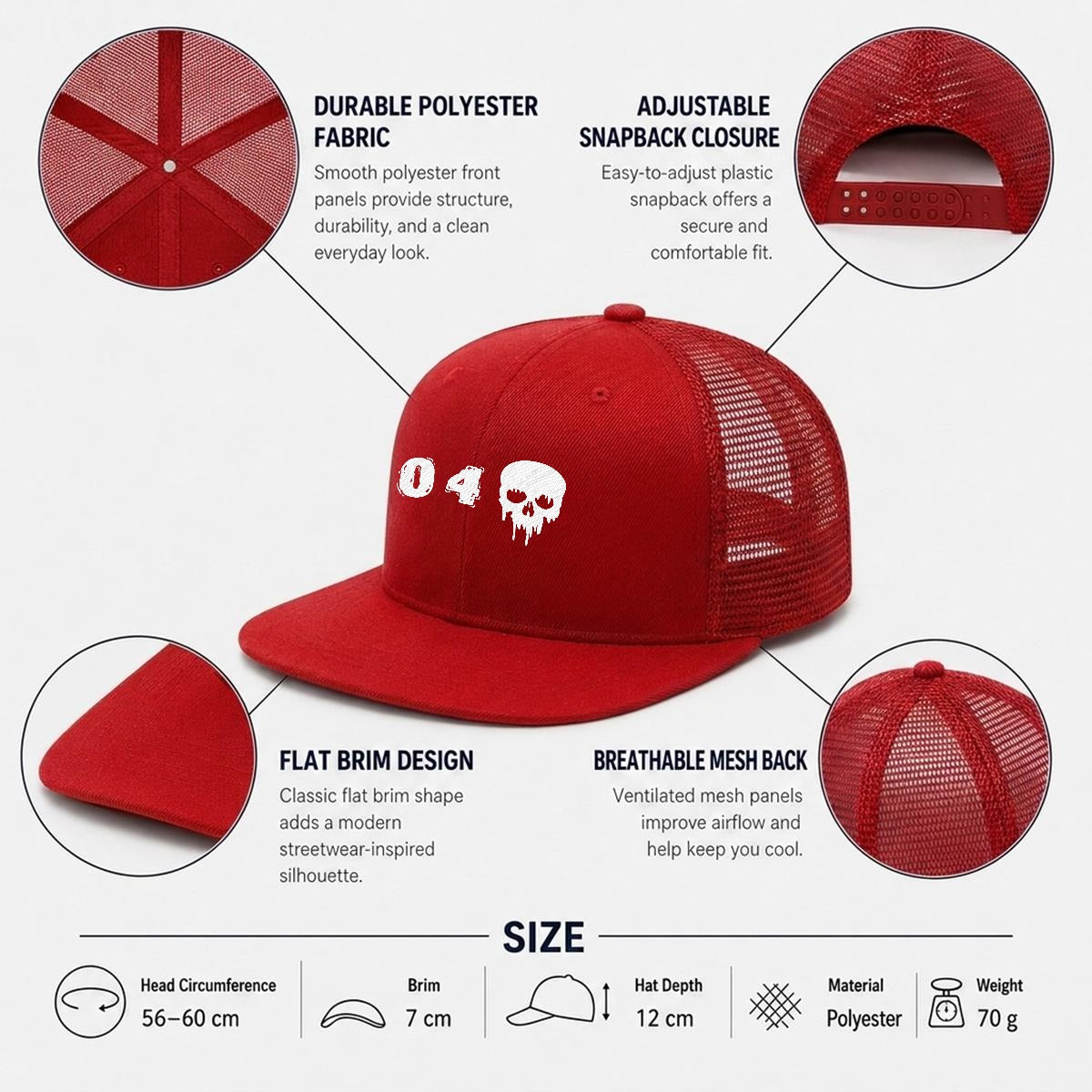 Techwear Embroidered Cap | 404 Critical Failure