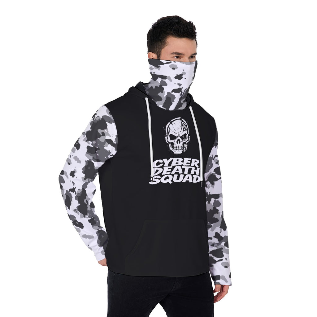 Dystopian Cyberpunk Hoodie | Cyber Death Squad | Cyberpunk Military Hoodie