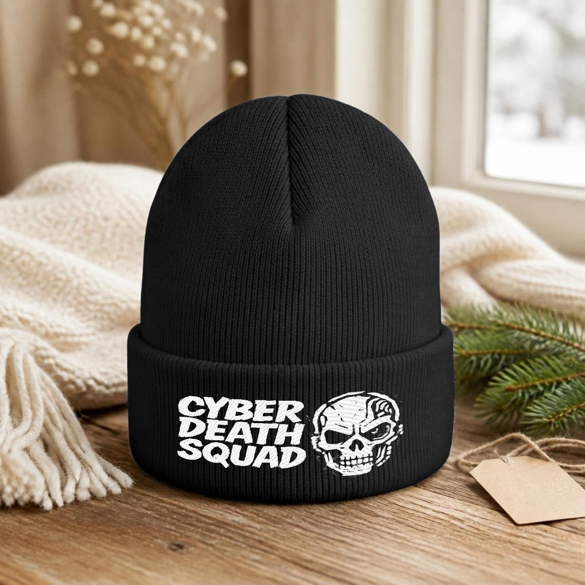 Cyberpunk Embroidered Cap | CYBER DEATH SQUAD 2088