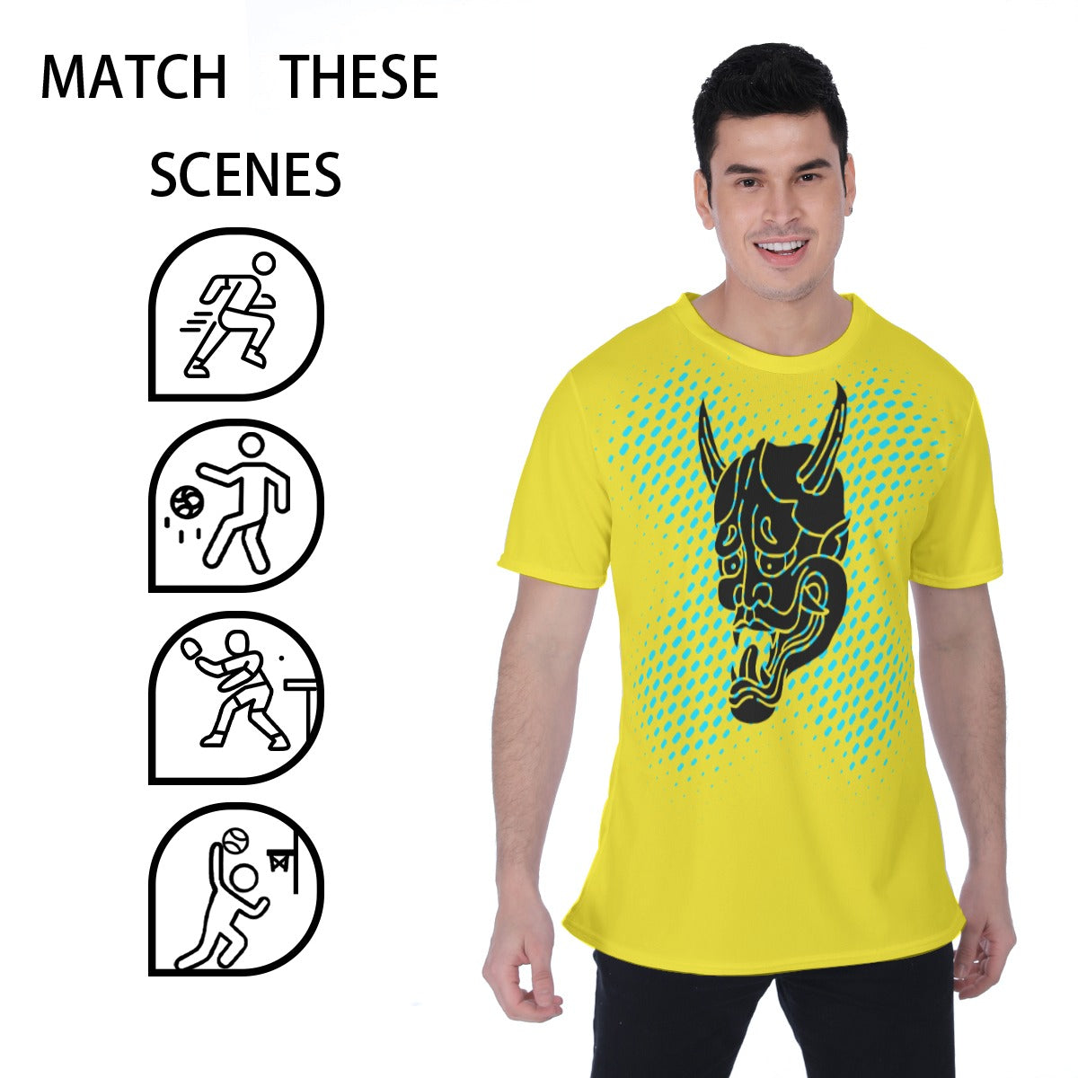Japanese Cyberpunk T-Shirt | Cyber-Oni Samurai 2077