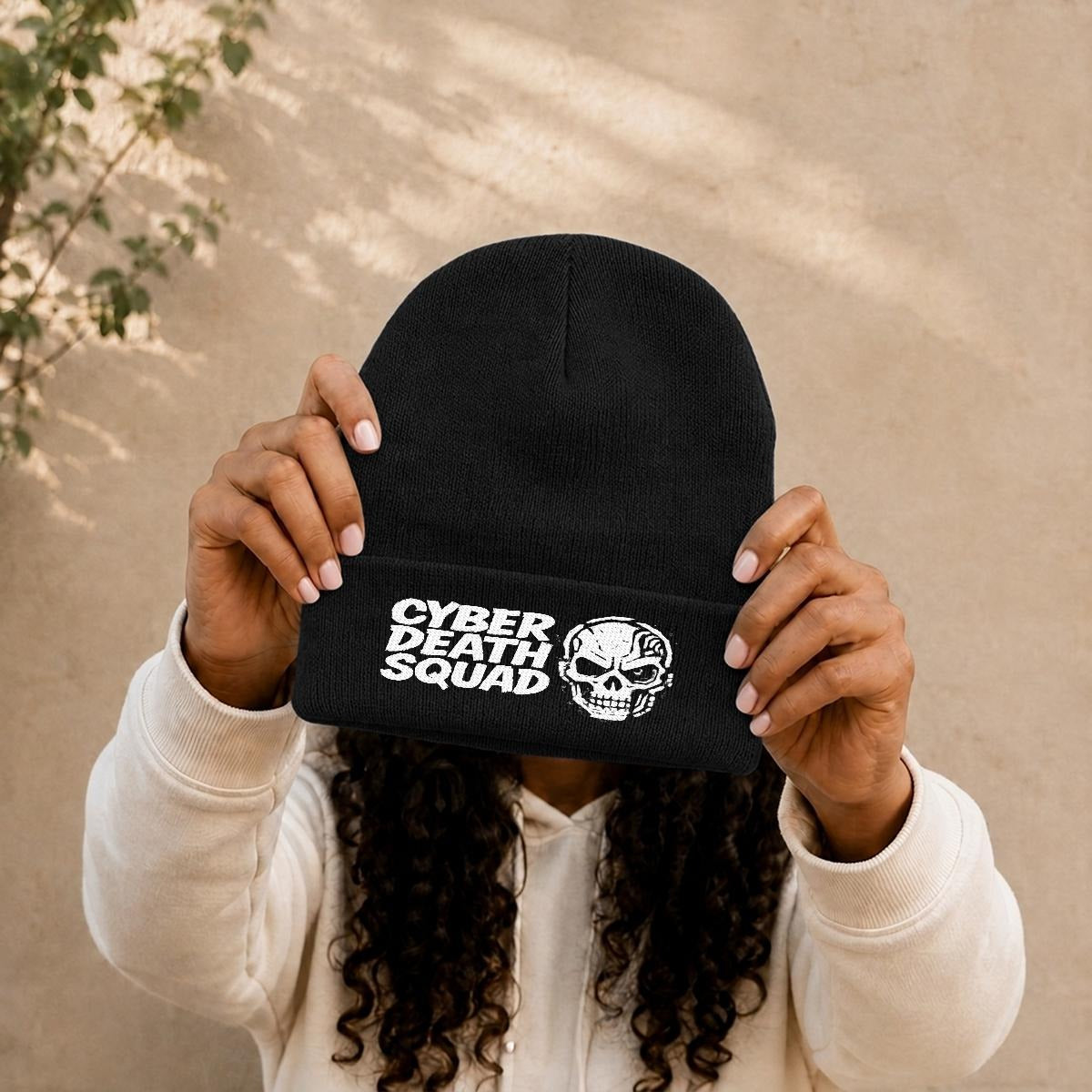 Cyberpunk Embroidered Cap | CYBER DEATH SQUAD 2088