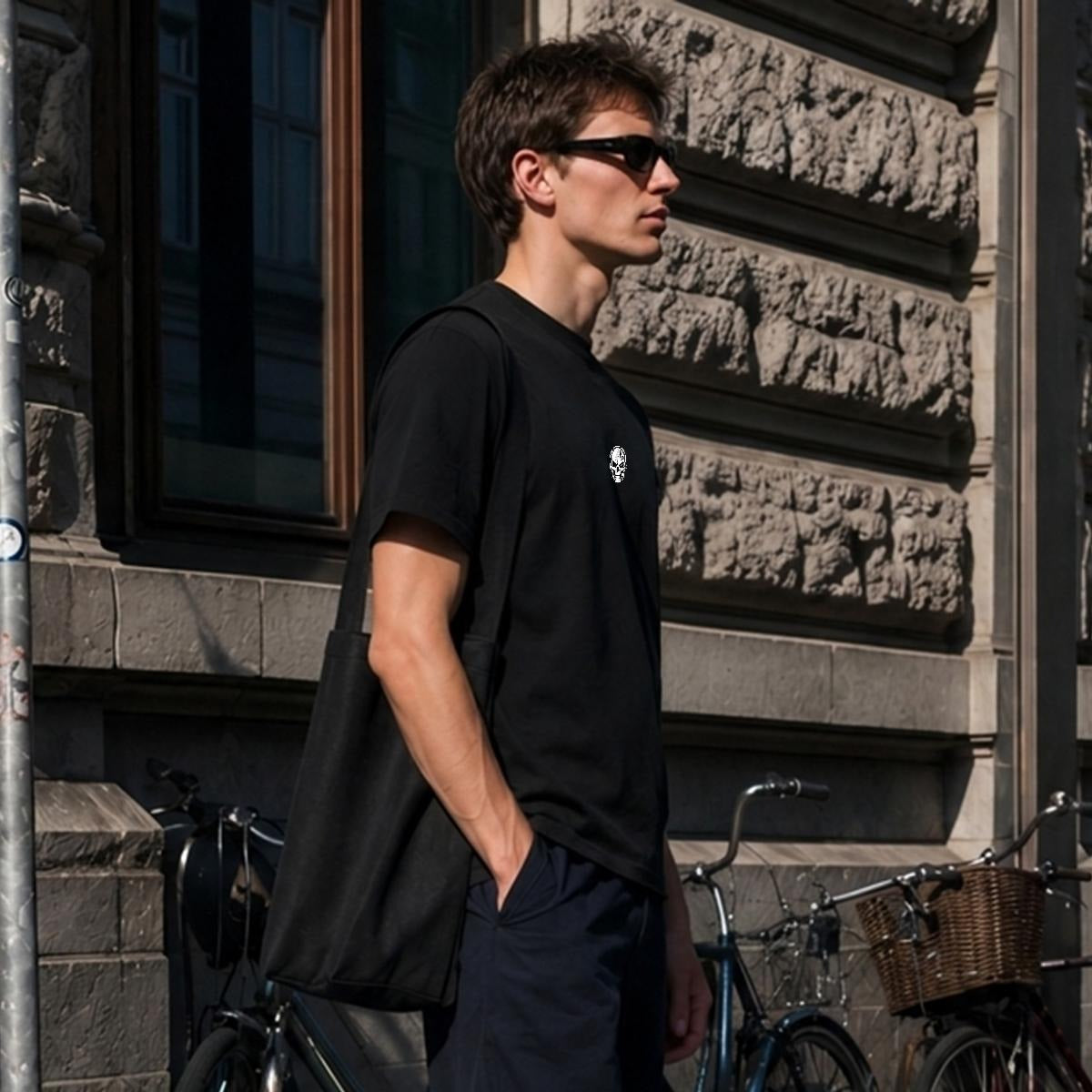 Men's Cyberpunk T-Shirt | Embroidered | CYBER DEATH SQUAD