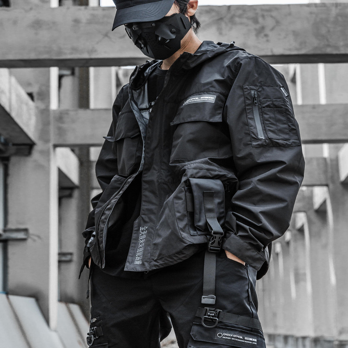 Techwear Tactical Jacket | Dark Hood Urban Model N17