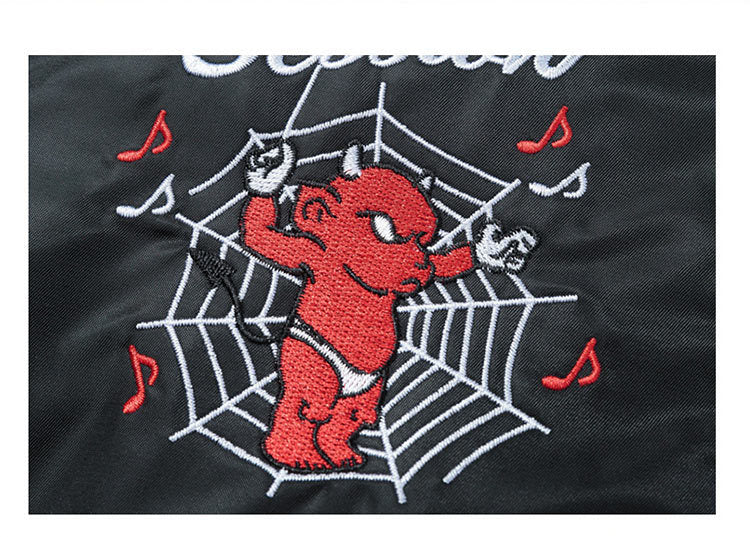 Cyberpunkowa Uliczna Kurtka Bomberka