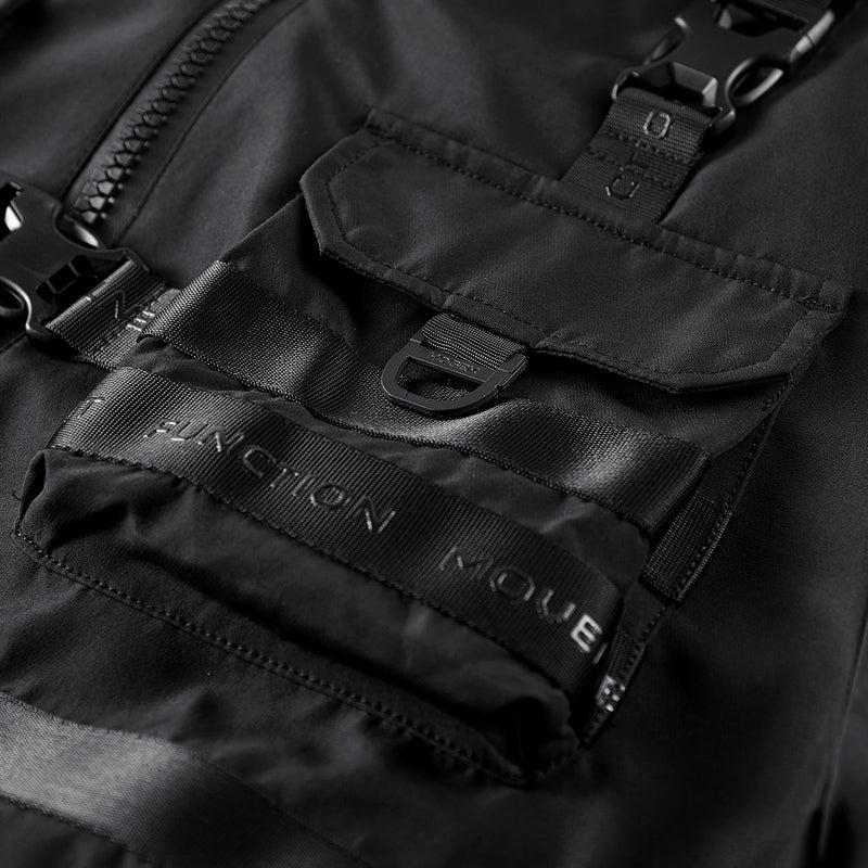 Ciężka Techwearowa Kurtka Taktyczna - Urban Armor 0088
