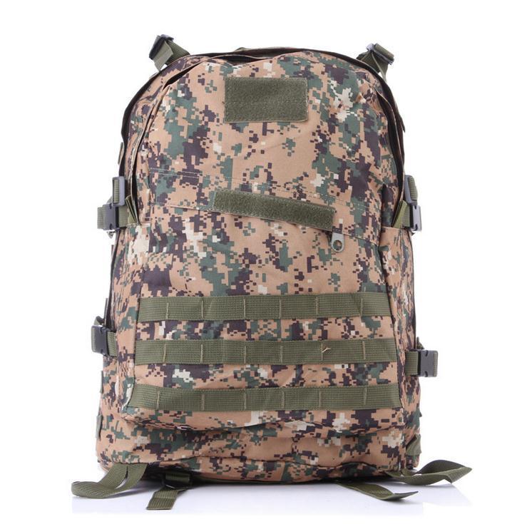 Tactical Military Backpack Camo Digital – Cyberpunk Wasteland Edition
