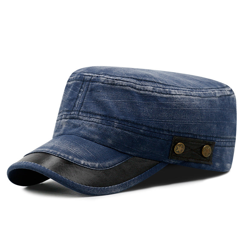 Bojowa Czapka Milicji Pustkowi | Neo-California Wastland Militia Basic Hats Rivet Blue