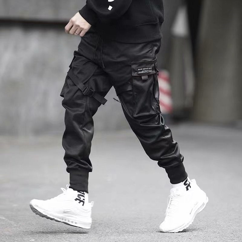 Techwearowe Spodnie Urban Tactical Black 0077