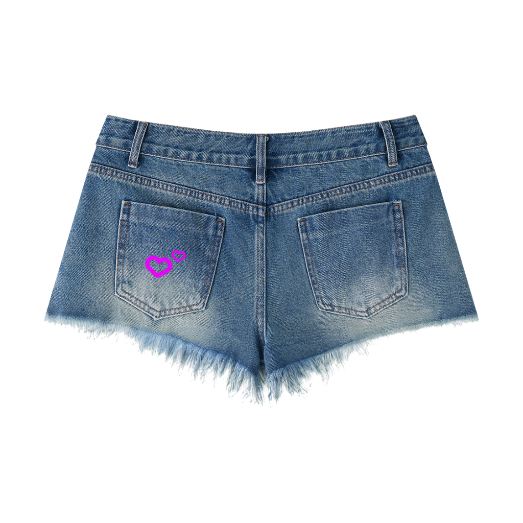 Women's Cyberpunk Denim Shorts | SEXY&DANGEROUS