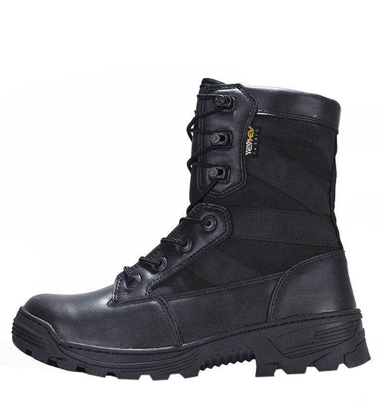 Men's Tactical Boots | Techwear Battle Boots A2 Black