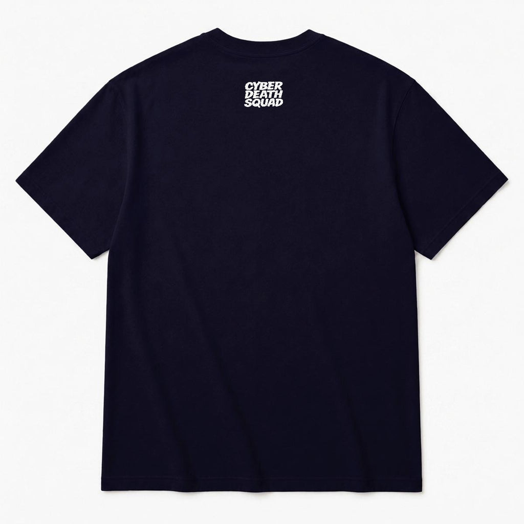 Men's Cyberpunk T-Shirt | Embroidered | CYBER DEATH SQUAD