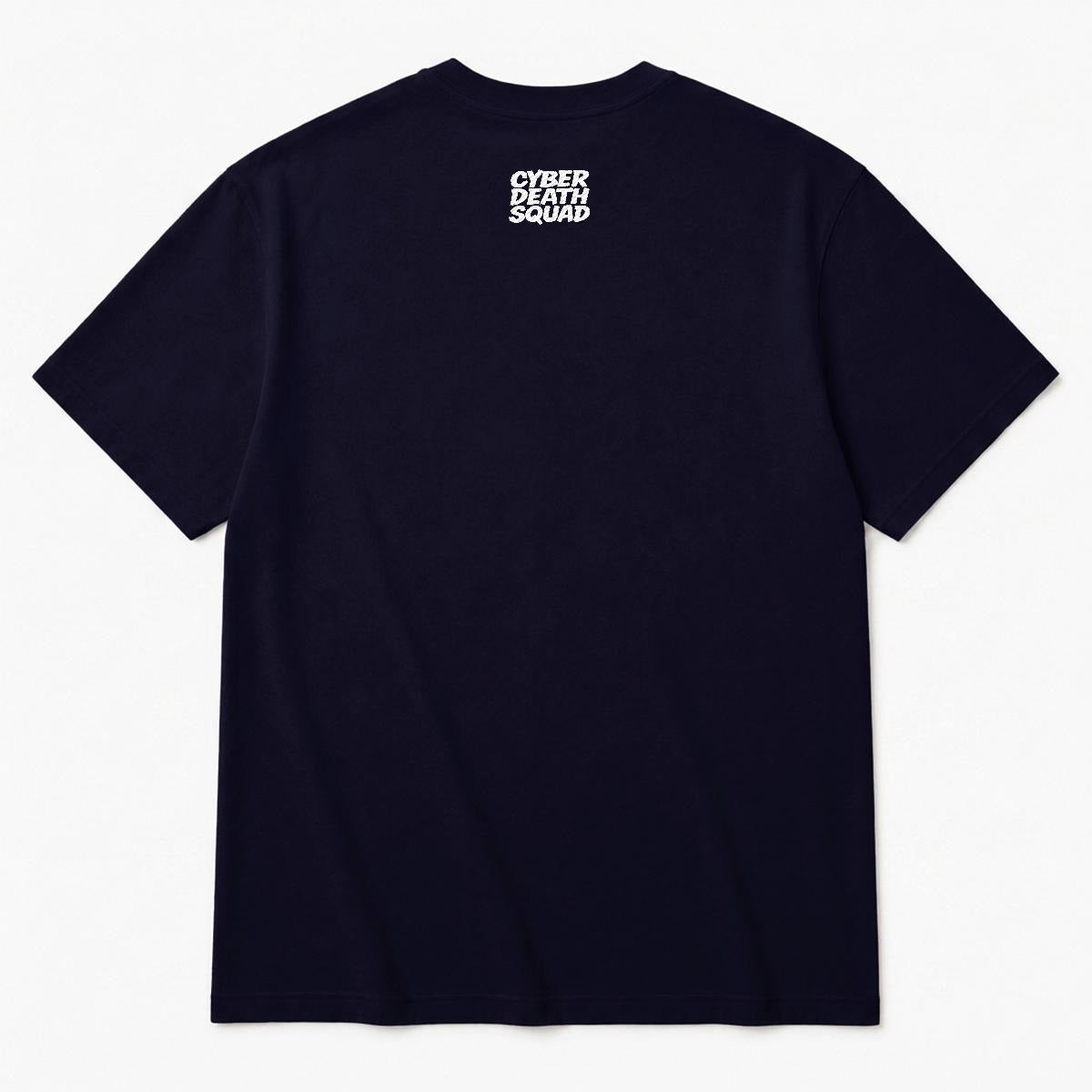 Men's Cyberpunk T-Shirt | Embroidered | CYBER DEATH SQUAD