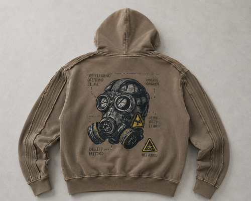 Hoodie Wastlandwear | Children of Radiation Model 001 | Post-apocalypse