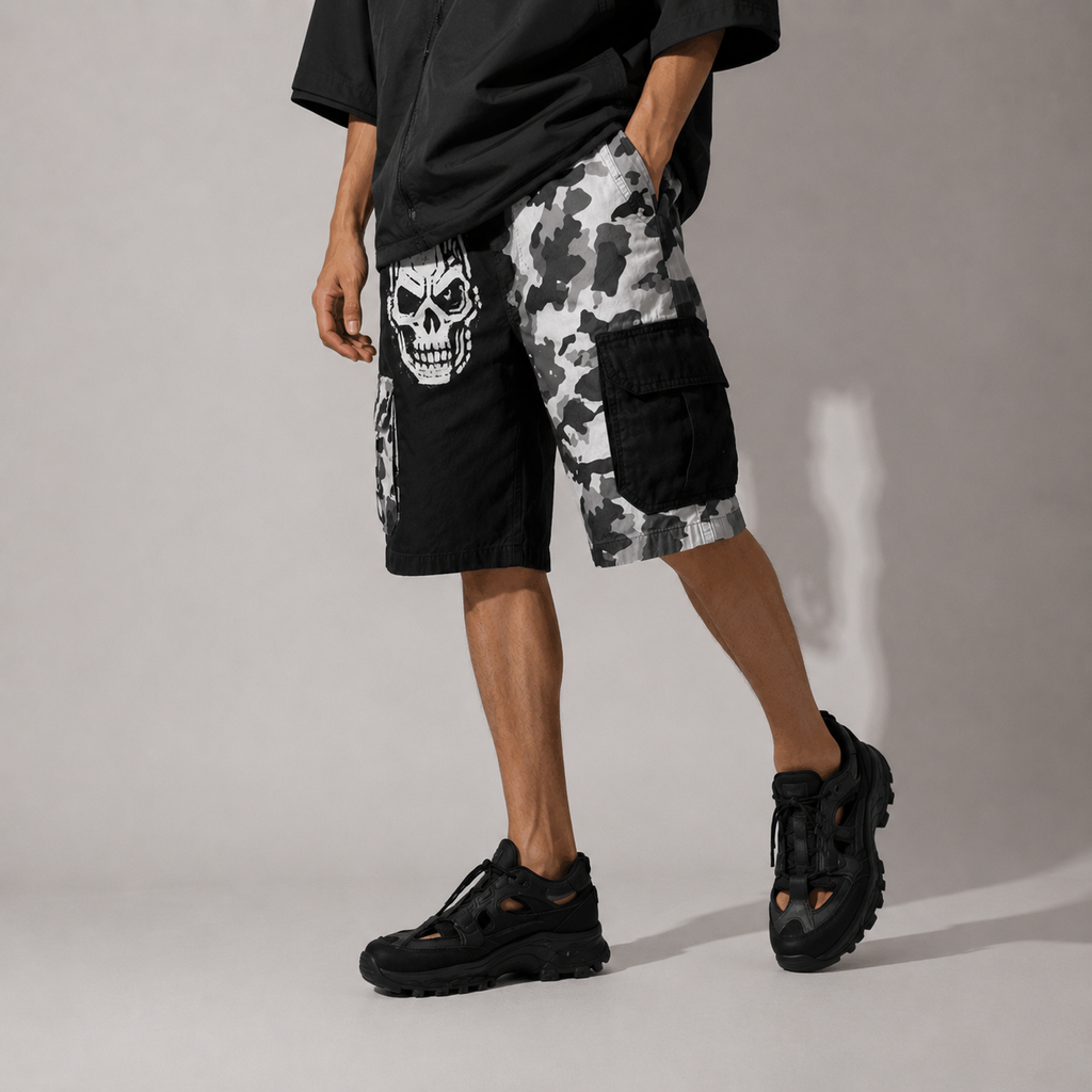 Dystopian Men’s Techwear Shorts | DEATH SQUAD 2088