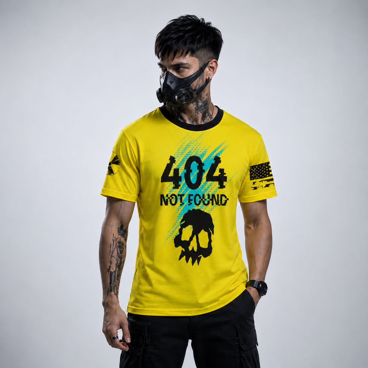 Cyberpunk T-Shirt – 404 Not Found