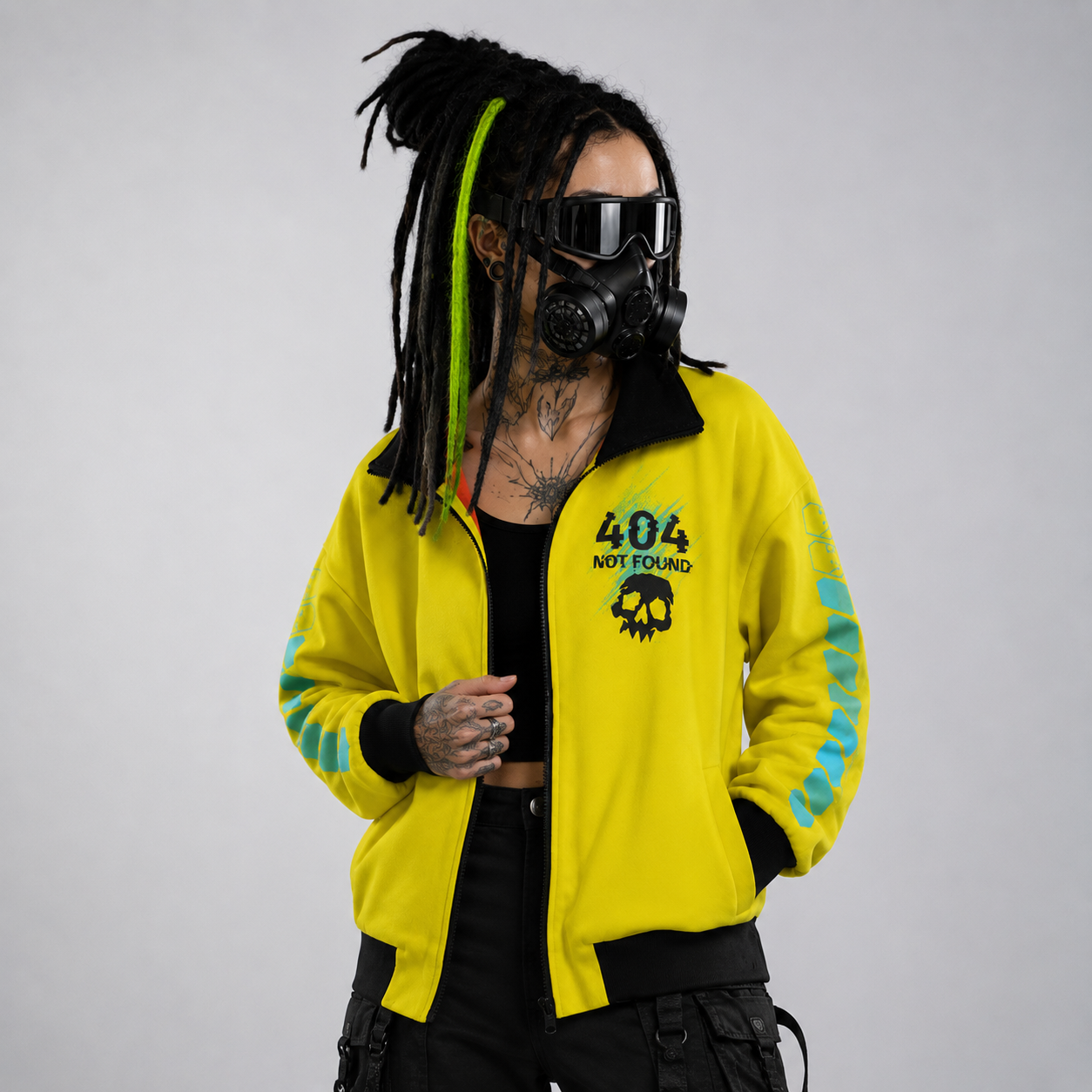 Cyberpunk Hacci Jacket | 404 Not Found