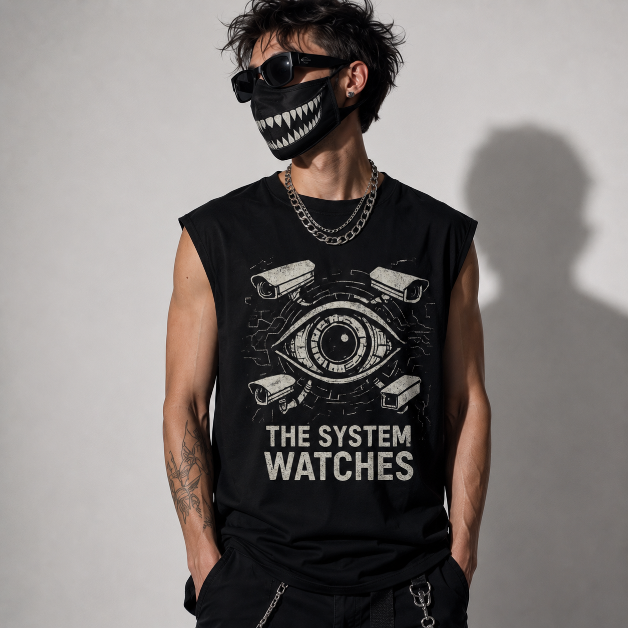 Dystopian Tank Top THE SYSTEM WATCHES