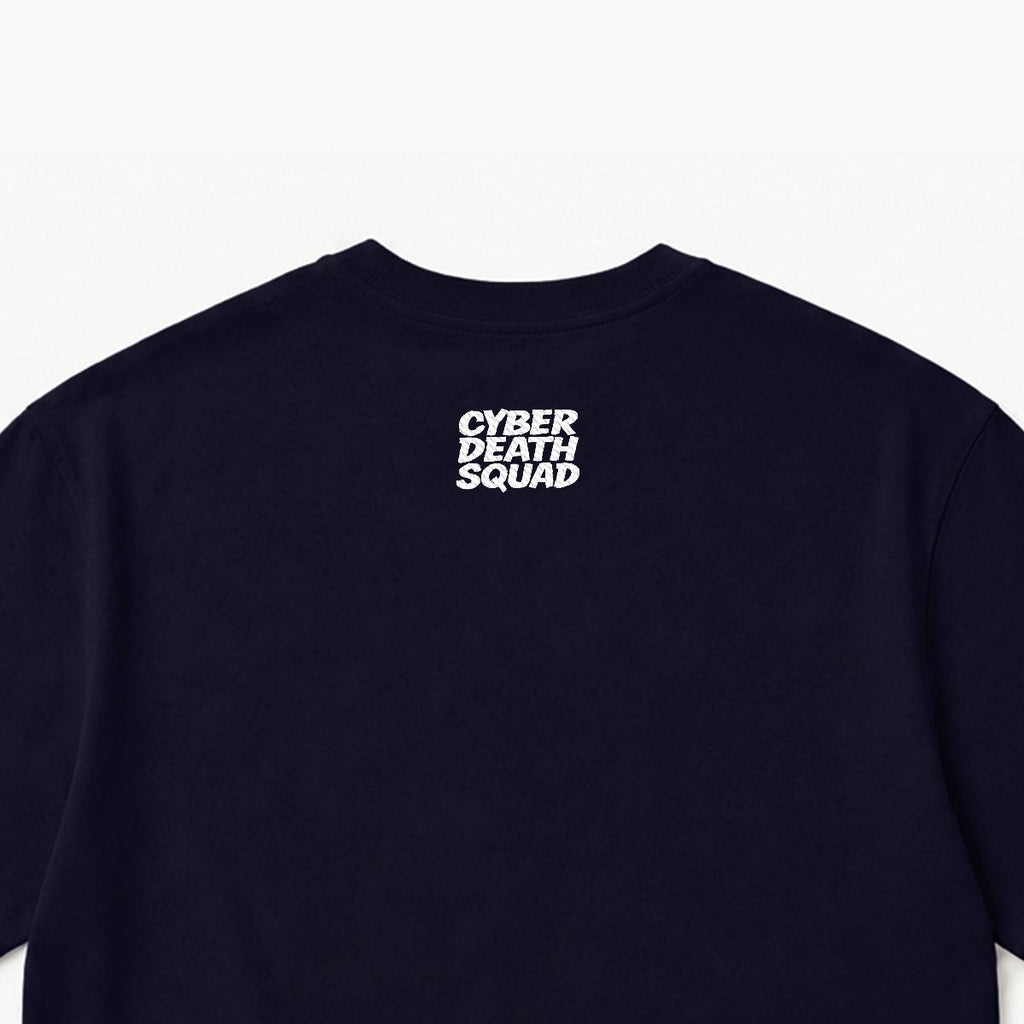 Men's Cyberpunk T-Shirt | Embroidered | CYBER DEATH SQUAD