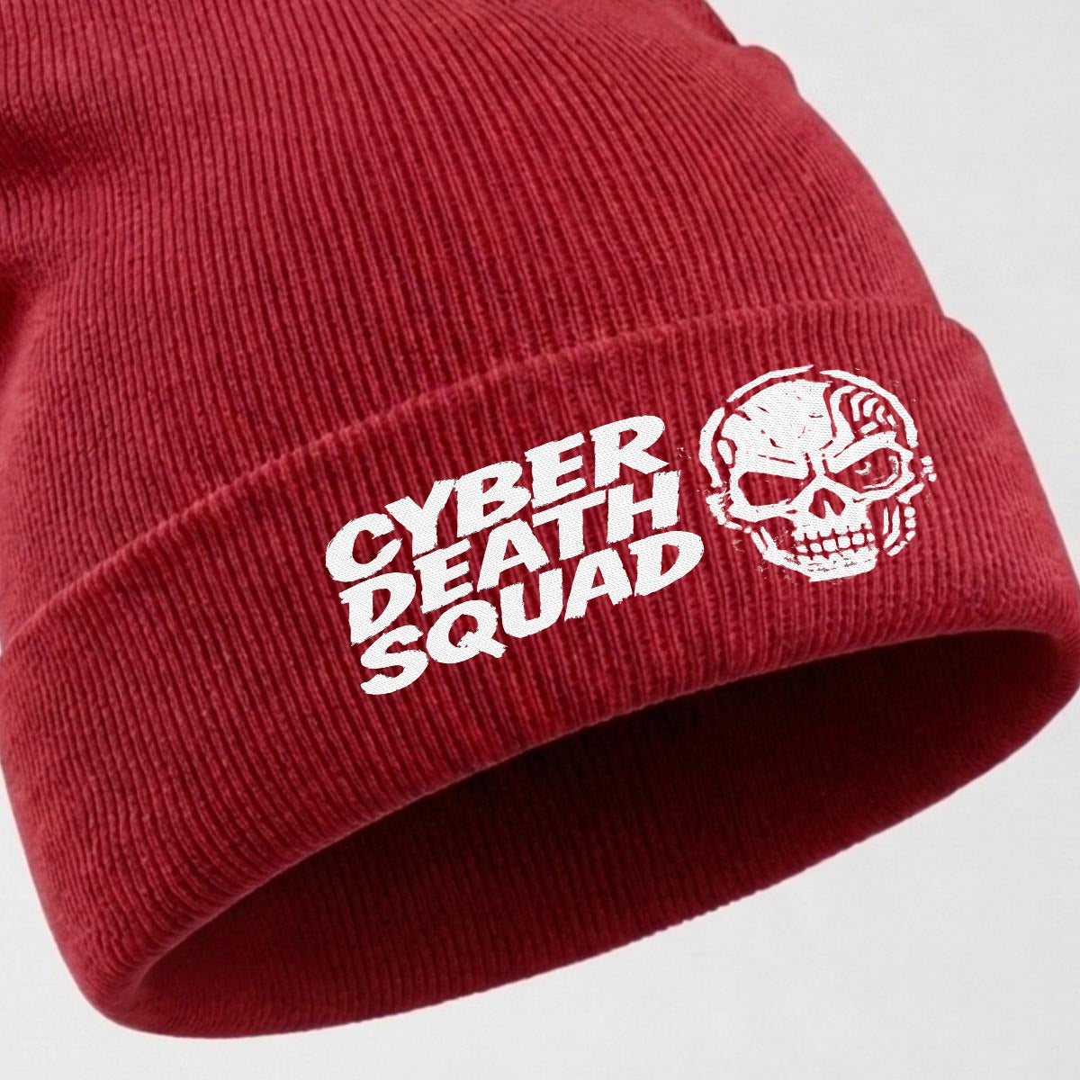 Cyberpunk Embroidered Cap | CYBER DEATH SQUAD 2088