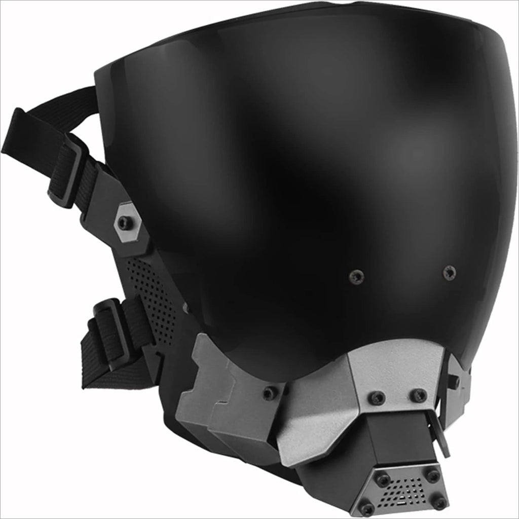 Dystopian Wasteland Mask - Cyberpunk Nomad