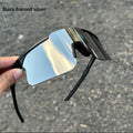 Futuristic Cyberpunk Anti-UV Glasses New Californian Glass Cyber Blue & Black