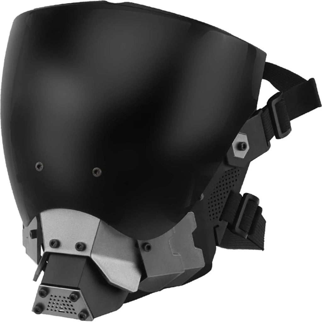 Dystopian Wasteland Mask - Cyberpunk Nomad