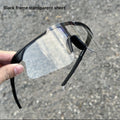 Futuristic Cyberpunk Anti-UV Glasses New Californian Glass Cyber Clear