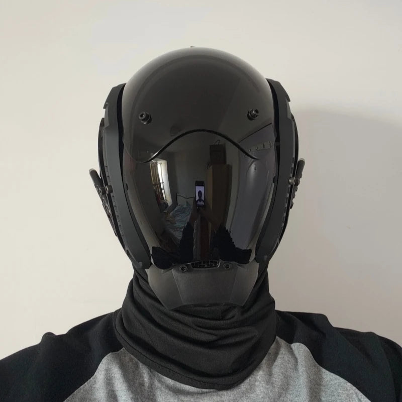 Cyberpunk Battle Helmet Cyber Ninja West Coast Model B