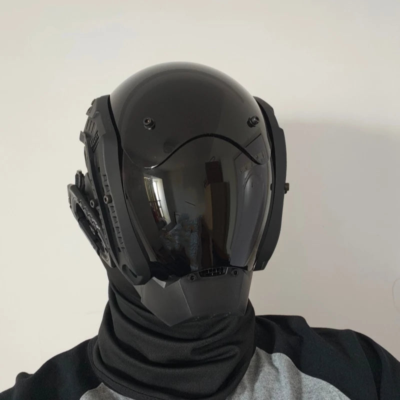 Cyberpunk Battle Helmet Cyber Ninja West Coast Model B
