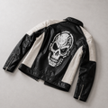 Men's Cyberpunk Motorcycle Jacket | Cyber Death Squadron | PU