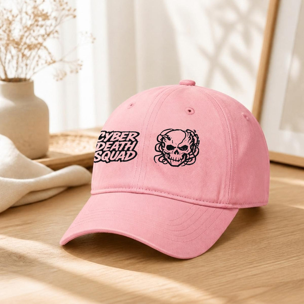 Embroidered Cyberpunk Cap | CYBER DEATH SQUAD