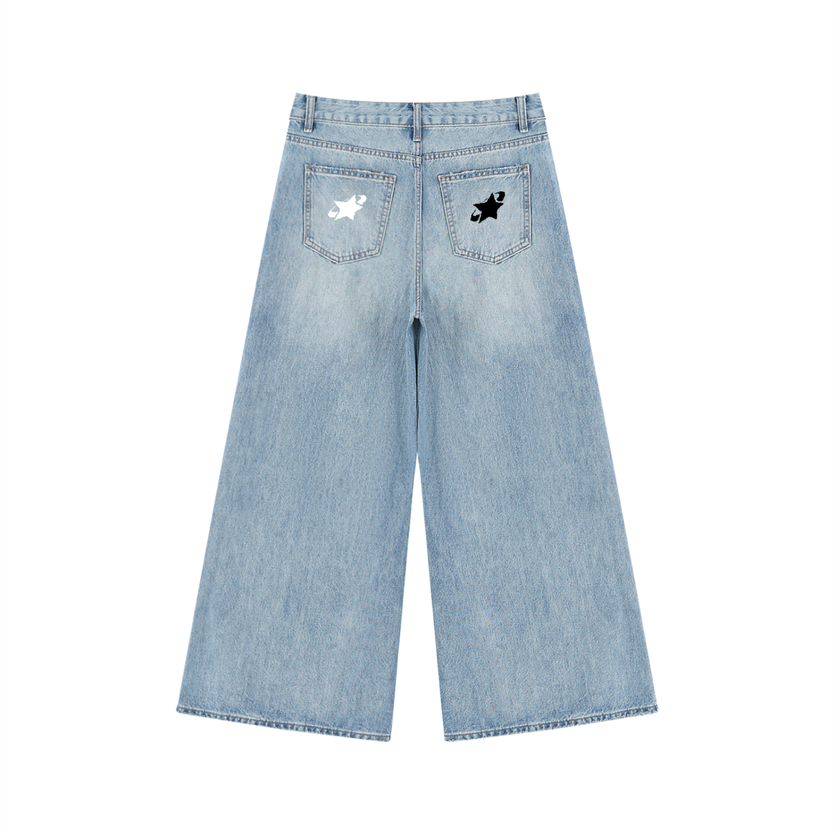 Women's Wide Leg Jeans | Y2K Cyber Kitch | FUTURE TRASH