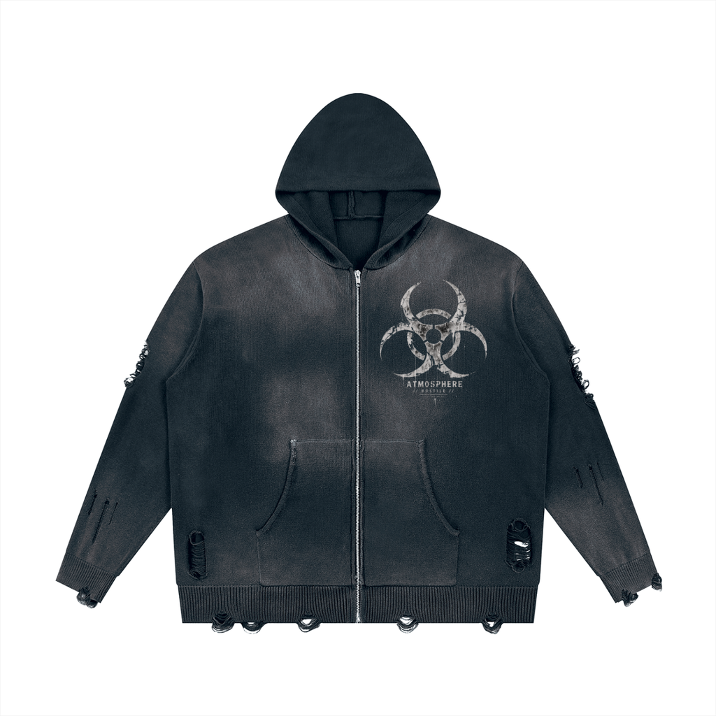Post-Apocalyptic Unisex Hoodie | The Air Killed Us | Cotton 760gsm