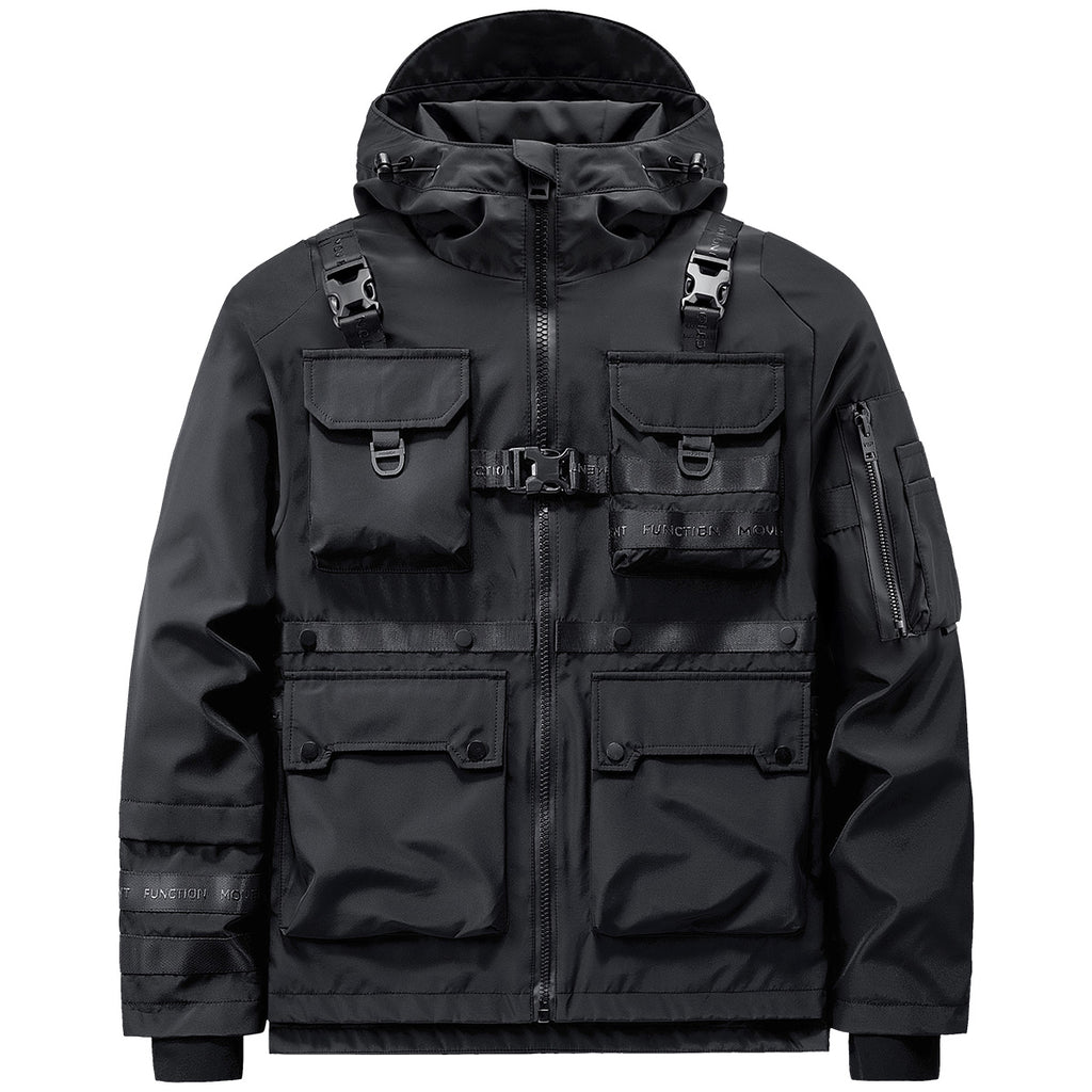 Ciężka Techwearowa Kurtka Taktyczna - Urban Armor 0088