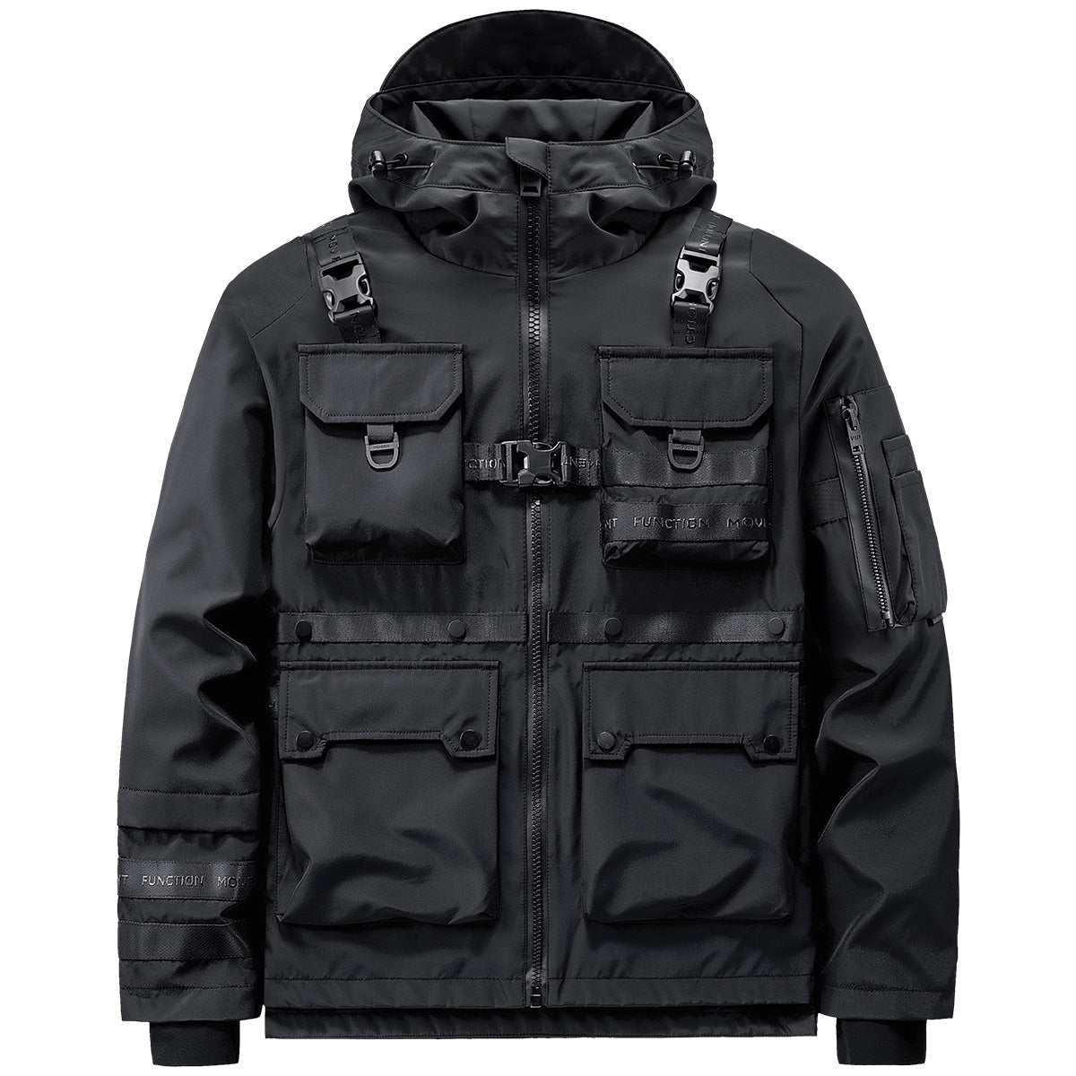 Ciężka Techwearowa Kurtka Taktyczna - Urban Armor 0088